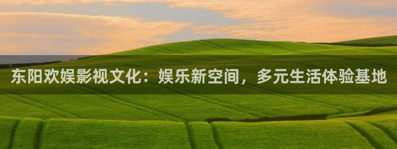 樱花成人在线视频：东阳欢娱影视文化：娱乐新空间，多元生活体验基地
